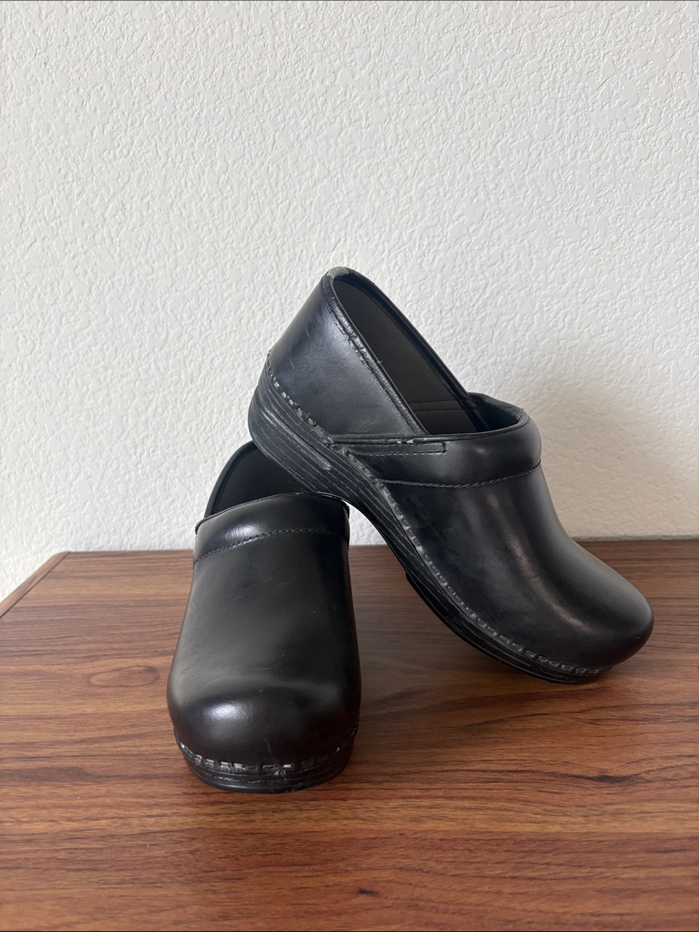 Women’s Black Slip-On Clogs for All-Day Comfort Dansko XP 38